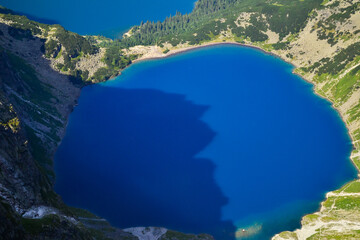  Czarny Staw pod rysami (Cierne pleso nad Morskym okom) seen from the summit of Zabi Kon mountain, High Tatras, Slovakia,  © Aneta