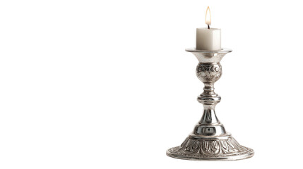 Candle holder background isolated on a Transparent background, PNG file.