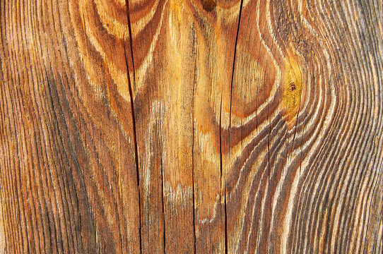 Wood Texture, Brown Grains, Knot Detail