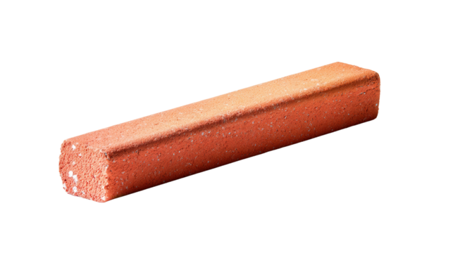 Chalk stick piece background isolated on a Transparent background, PNG file.