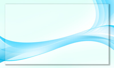 Simple abstract color wave background