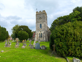 The church of St Mary the Virgin at Upton Scudamore, Wiltshire