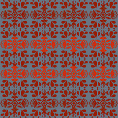 seamless damask pattern