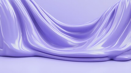Abstract Lavender Drape Elegant Fabric Flowing Waves Background
