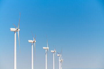 Windturbines for sustainable energy production