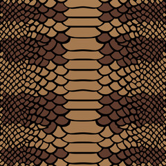 Snake skin abstract seamless pattern, line fabric background