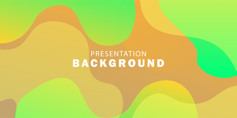 Colorful vector abstract creative background in minimal and simple trendy style. Simple presentation background with dynamic shapes