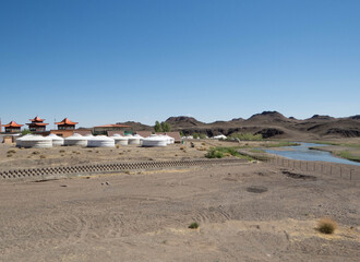 Ongi Ger Camp, Gobi Desert, Mongolia