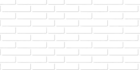 Obraz premium White brick wall texture background for architecture and building material surface pattern