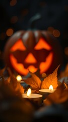 Embers at the Jack-o'-Lantern's Doorstep