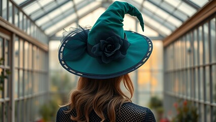 Emerald Witch in the Greenhouse