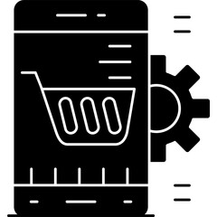 Shopping Cart Icon Vector Element