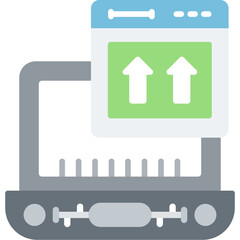 Laptop Icon Vector Element