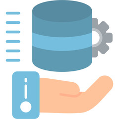 Hosting Icon Vector Element