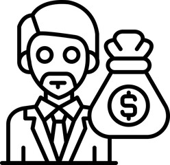 Man Icon Vector Element