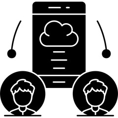 Cloud Icon Vector Element