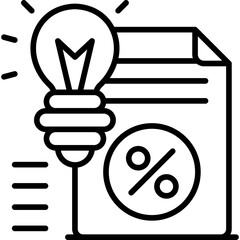 Analytics Icon Vector Element