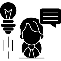 Telemarketer Icon Vector Element