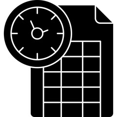 Time Icon Vector Element