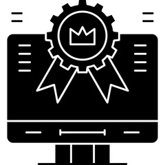 Diploma Icon Vector Element