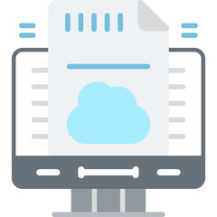 Elearning Icon Vector Element