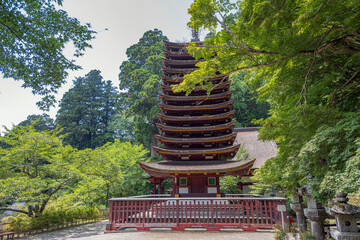 奈良 談山神社 十三重塔