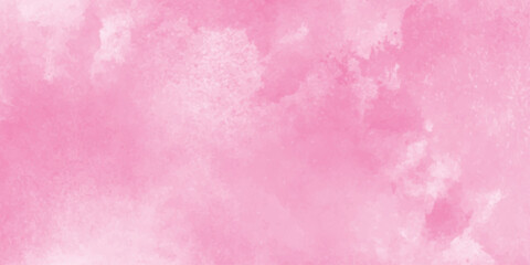 Pink watercolor background painting with abstract fringe and bleed paint drips and drops,Watercolor brush strokes. Rose. Flower backdrop.Artistic hand paint. Isolated on transparent background.