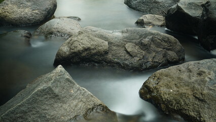 Stream Rocks Long Exposure Photography