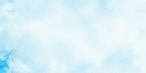 Abstract Blue Watercolor Background with Light and Dark Shades for Creative Designs