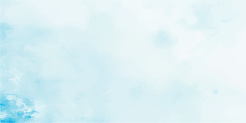 Abstract Pastel Blue Watercolor Background Texture for Creative Design Projects