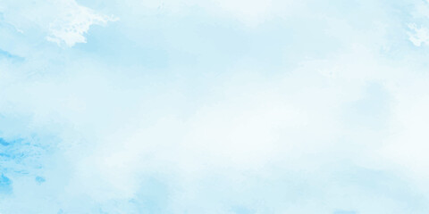 Abstract serene sky backdrop with soft blue gradient for graphic design