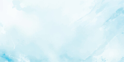 Abstract watercolor blue background artistic texture pattern design for graphic resources