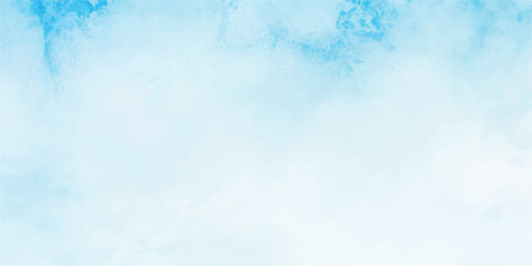 Gentle sky with light pastel colors watercolor effect creating calm background