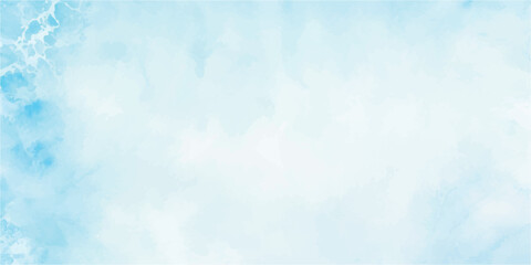 Light blue watercolor background for social media templates and abstract web designs