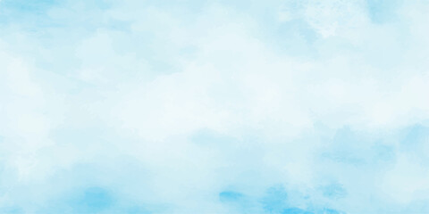 Light blue watercolor background for creating soft abstract designs and wallpapers