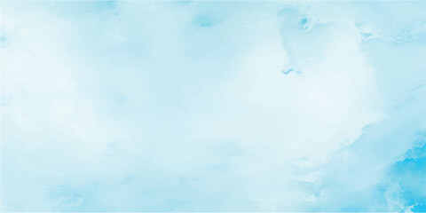 Light blue watercolor paper background texture for abstract designs and illustrations