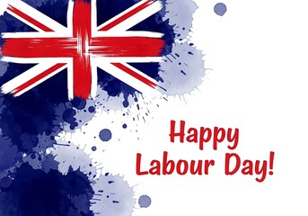 Wishing you a happy Australian Labour Day celebration with a festive and patriotic touch