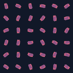 Abstract Pink Purple Brushstroke Pattern on Dark Blue.