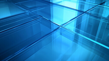 Obraz premium ガラスのような青の抽象背景テクスチャ 