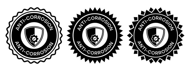 Anti Corrosion Badge Design Labels for Rust Protection Products