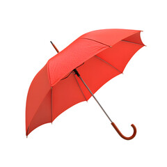 Elegant Umbrella Isolated on White Background for Stylish Designs and Concepts