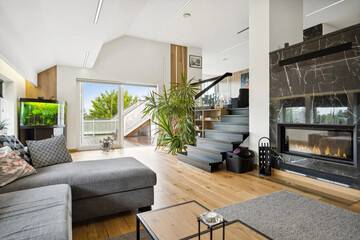 modern luxury villa apartment interior living room