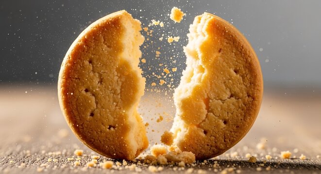 Cookie Crumbles - A Deliciously Broken Biscuit.