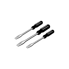 vector icon of screwdriver,symbol design