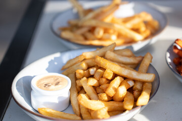 food, fries, french, potato, meal