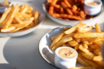 food, fries, french, potato, meal