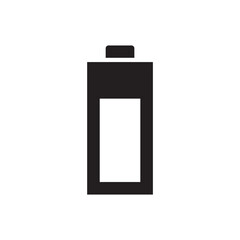 Low Battery Charge Power Simple Energy Solid Icon