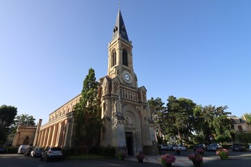 Fototapeta premium Eglise Saint Augustin, ville de Deauville, département du Calvados, France