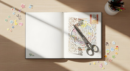 This collection of images showcases creative crafts and hobbies.