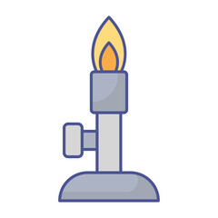 Burning Vector icon which can easily modify or edit